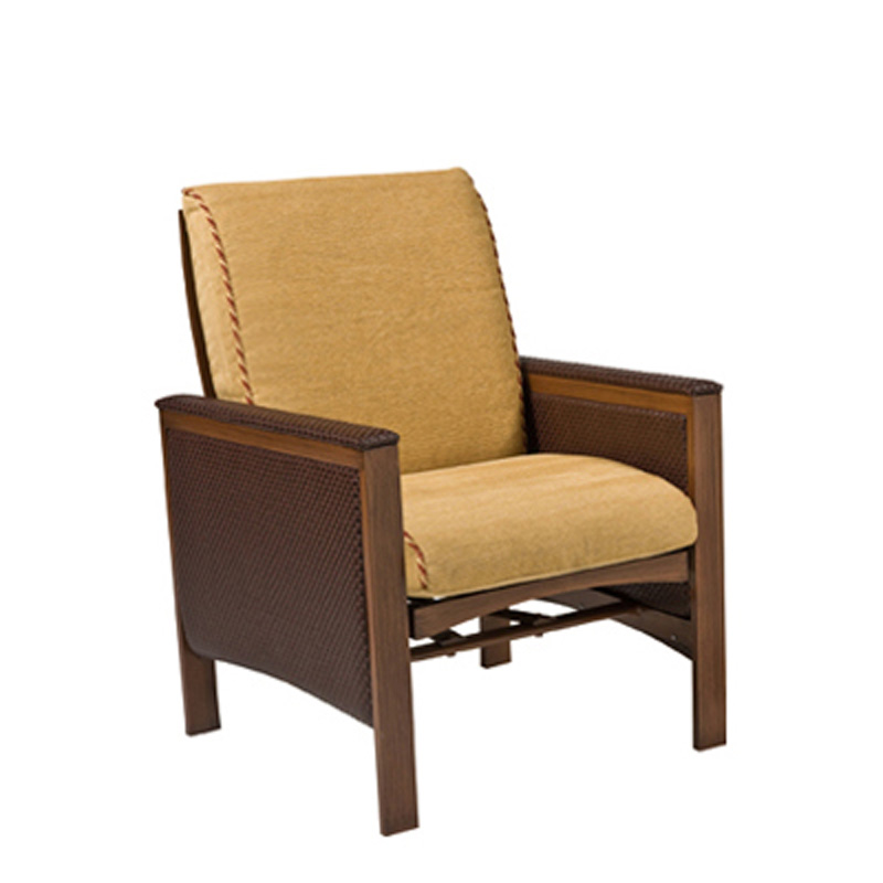Woodard 3J0405 Manhattan Rocking Arm Chair - with Side Panel