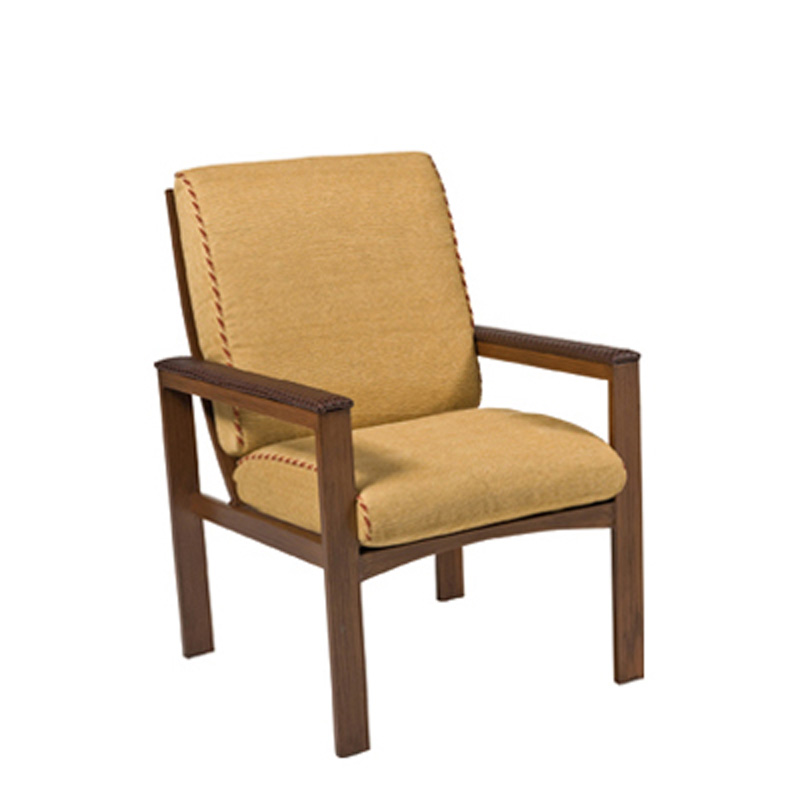 Woodard 3J0423 Manhattan Dining Arm Chair - without Side Panel