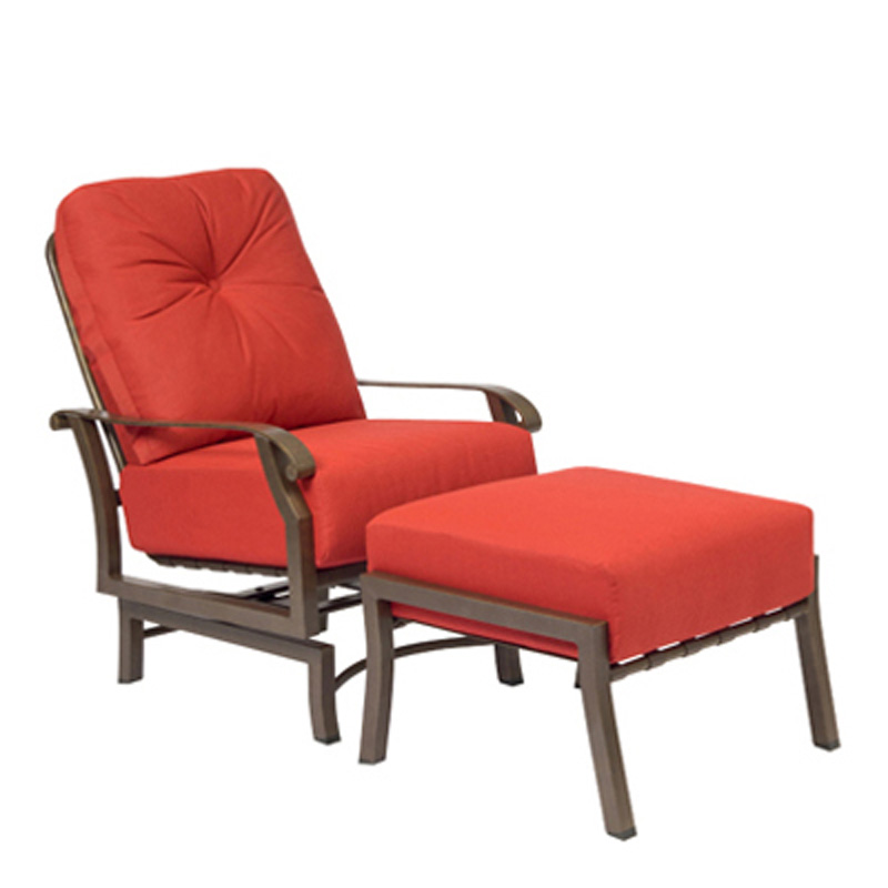 Woodard 4Z0465 Cortland Cushion Spring Lounge Chair