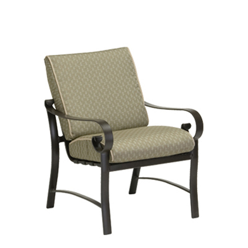 Woodard 690401 Belden Cushion Dining Arm Chair