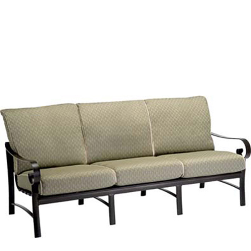 Woodard 690420 Belden Cushion Sofa