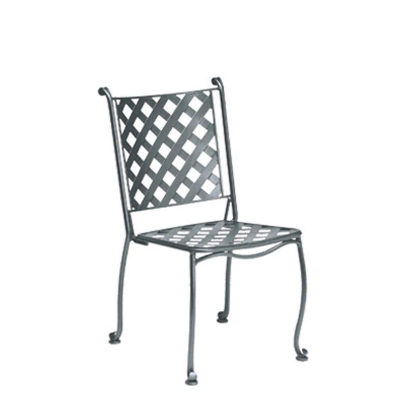 Woodard 7F0002 Maddox Bistro Side Chair - Stackable