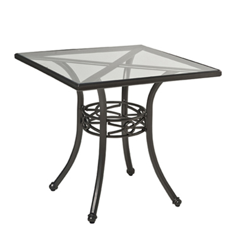 Woodard 850530 Delphi 30 inch Square Dining Table