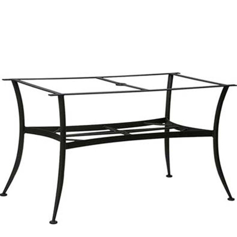 Woodard 887400 Dining Tables And Bases Wrought Iron Large Dining Table - Base Only