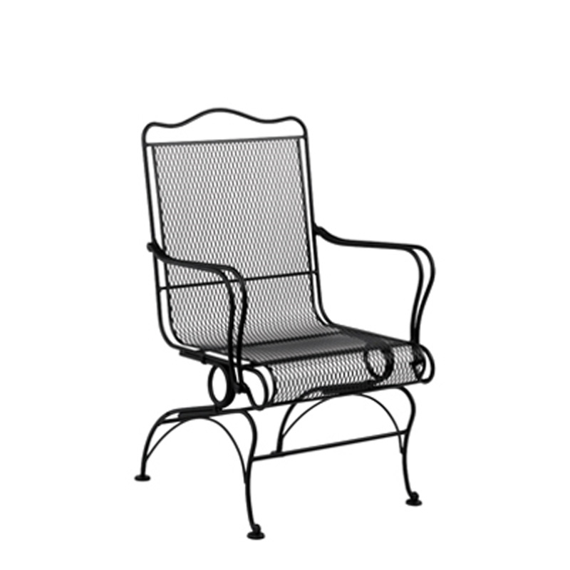 Woodard 1G0066 Tucson High Back Coil Spring Chair