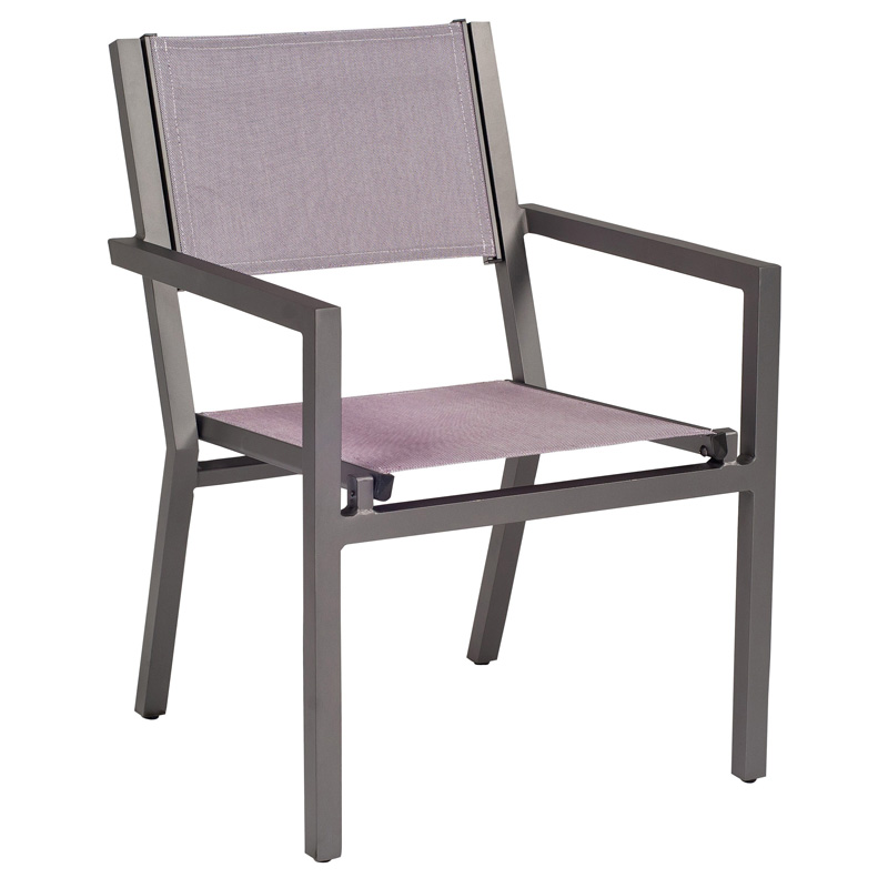 Woodard 570417 Palm Coast Dining Arm Chair Stacking