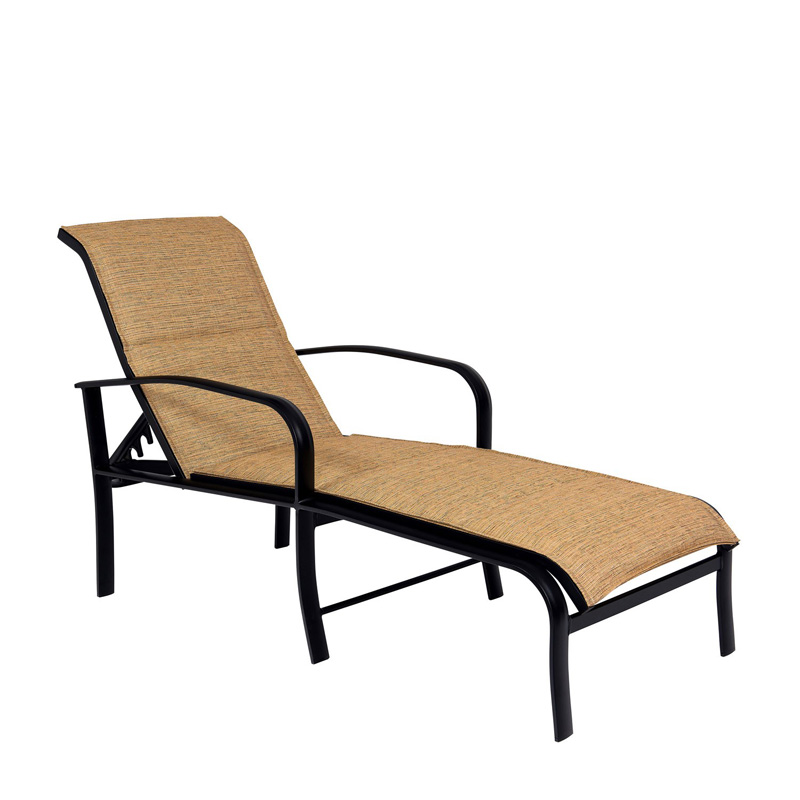 Woodard 2PH570 Fremont Padded Sling Adjustable Chaise Lounge