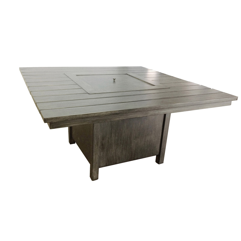 Woodard S592711 Augusta Woodlands Square Fire Table