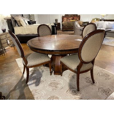 Carson C Ca08 Dining Table And Chairs, Clearance Round Dining Table And Chairs