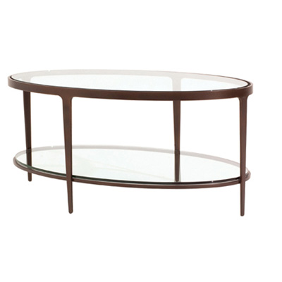Charleston Forge 6104 Occasional Table Ellipse Cocktail Table