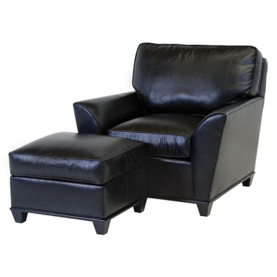 Classic Leather 26-22-WT and 25-WT  Kramer Chair and Ottoman