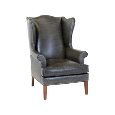 Classic Leather 8676  Paige Wing Chair