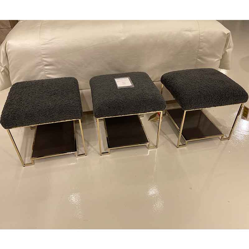 Thoroughly Modern Bench Set of 3 Caracole