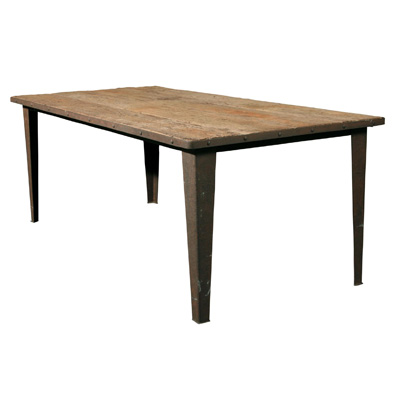 Furniture Classics Limited 72098WA Tidewater Industrial Dining Table