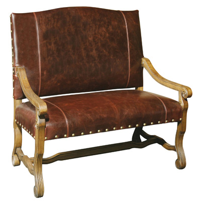 Furniture Classics Limited 91-088L Tidewater Leather Two Seater