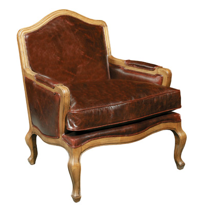 Furniture Classics Limited 91-562L Tidewater Leather Regency Chair