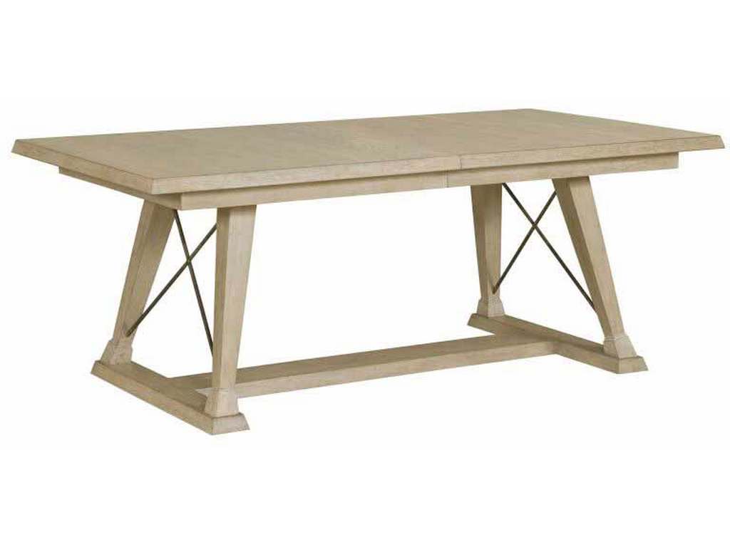 American Drew 803-744R Vista Clayton Dining Table Complete