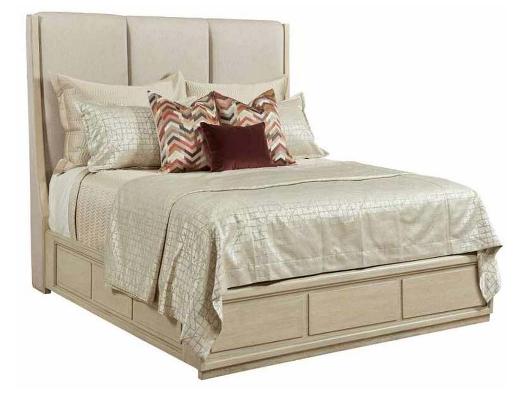 American Drew 923-313R Lenox Siena Queen Upholstered Bed Complete