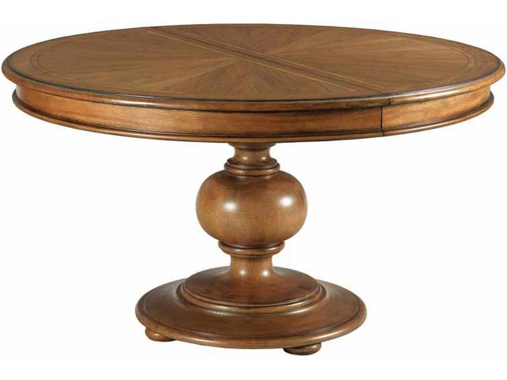 American Drew 011-701R Berkshire Hillcrest Round Dining Table Complete