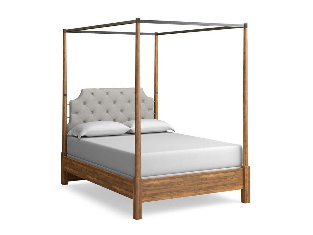 Bassett 2019-K163FHC BenchMade Midtown Maple King Poster Bed with Canopy
