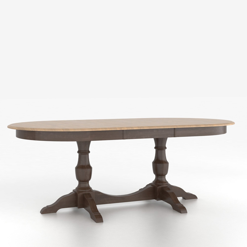 Canadel TOV4868XP-1 High Style Classic Traditional Transitional Oval table with base