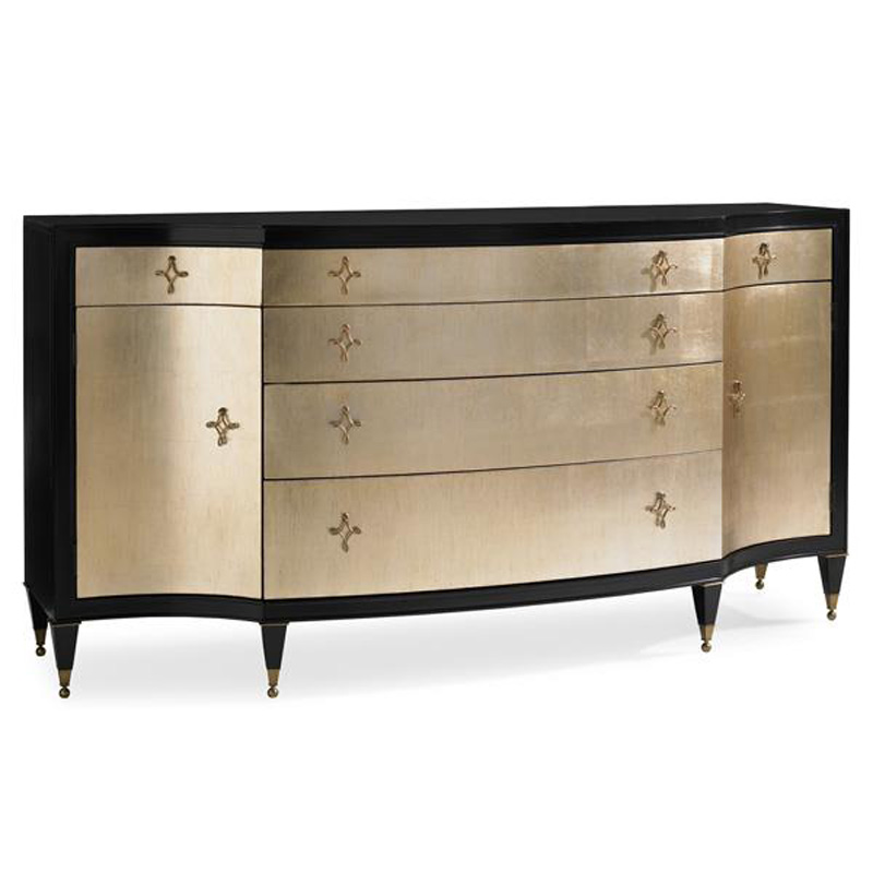 Caracole con-closto-068 Classic Contemporary Opposites Attract Sideboard