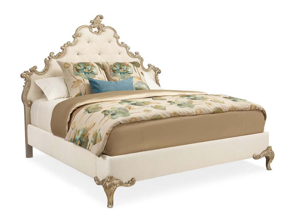 Caracole C063-419-141 Fontainebleau California King Panel Bed