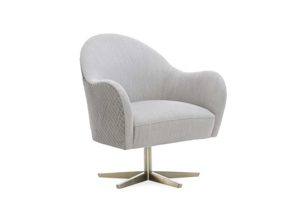 Caracole M100-419-231-A Modern Edge Verge Swivel Chair