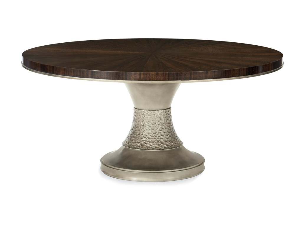 Caracole M022-417-202 Modern Streamline Moderne Dining Table