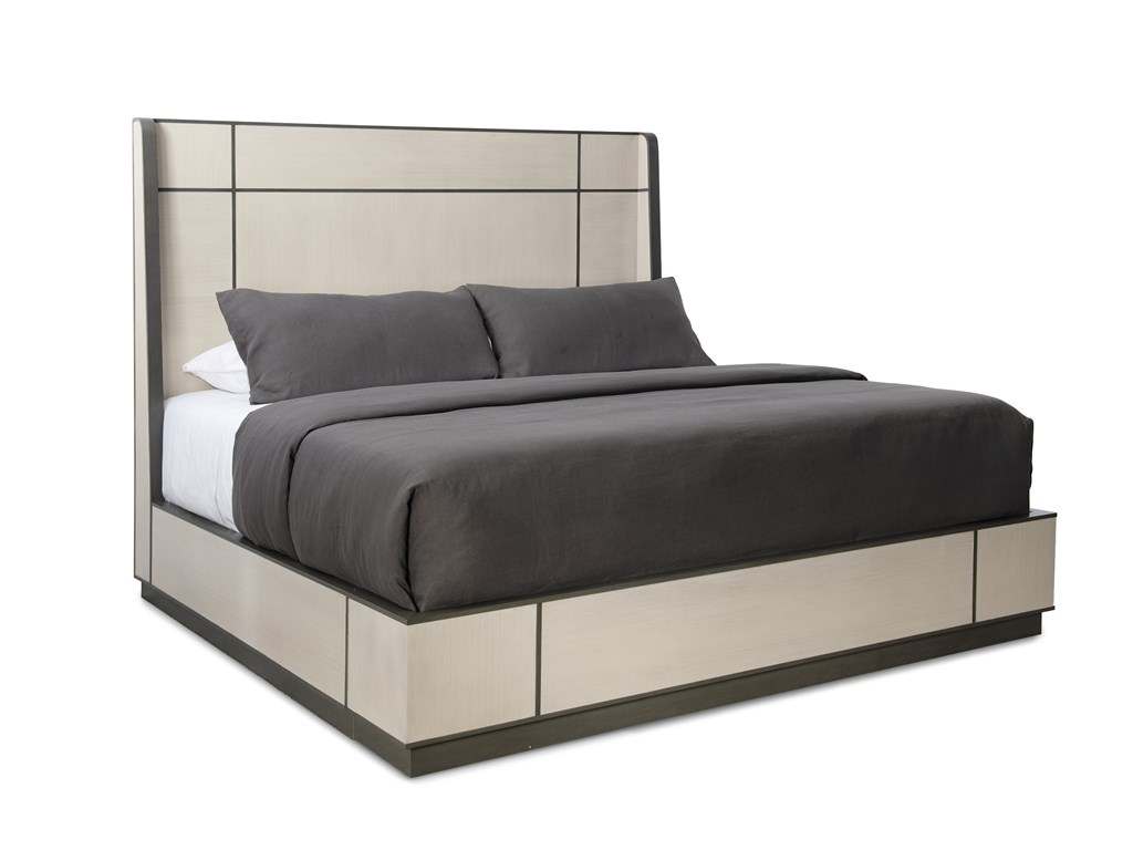 Caracole M123-420-141 Modern Expressions Repetition California King Wood Bed