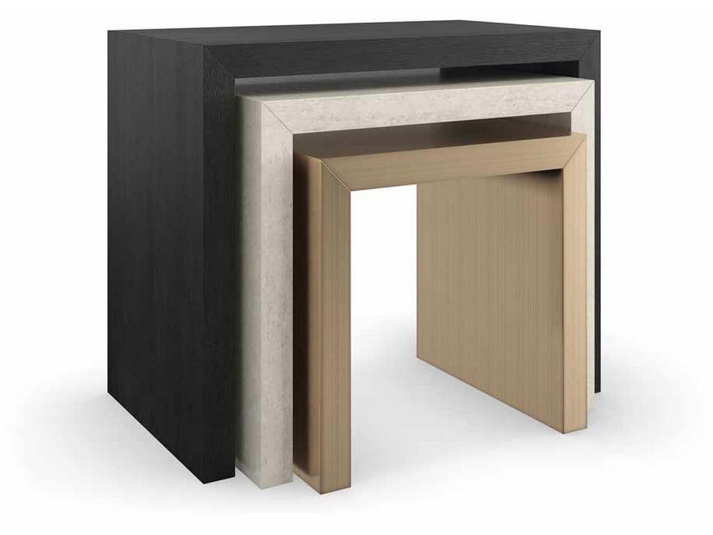 Caracole M141-022-471 Modern Principles Contrast Nesting Tables