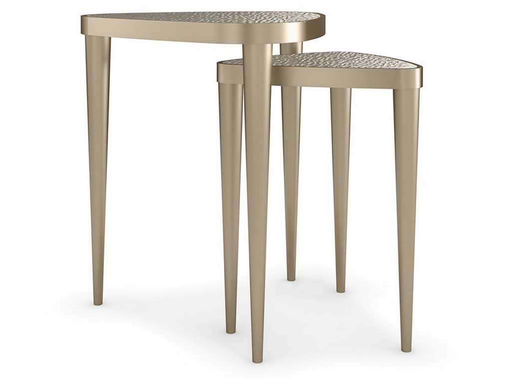 Caracole CLA-423-471 Caracole Classic Cuff Links Nesting End Tables