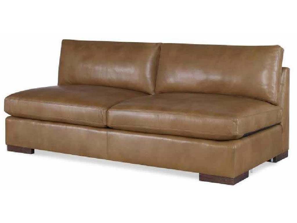 Century LR-7100-92 Century Leather Great Room Leather Armless Sofa