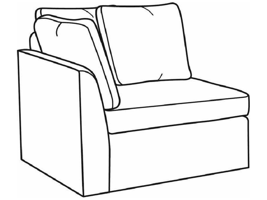 Century LTD5265-21 Century Home Elegance Nest Corner Chair