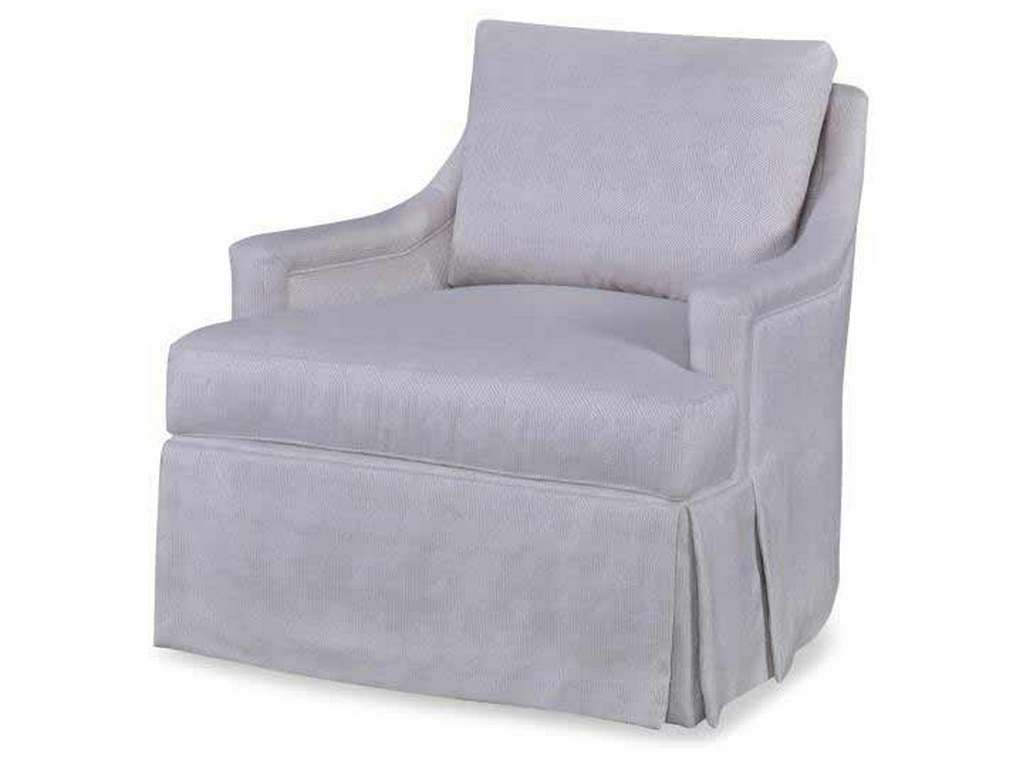 Century 11-2144SK Carrier and Company Uph Diana Skirted Chair