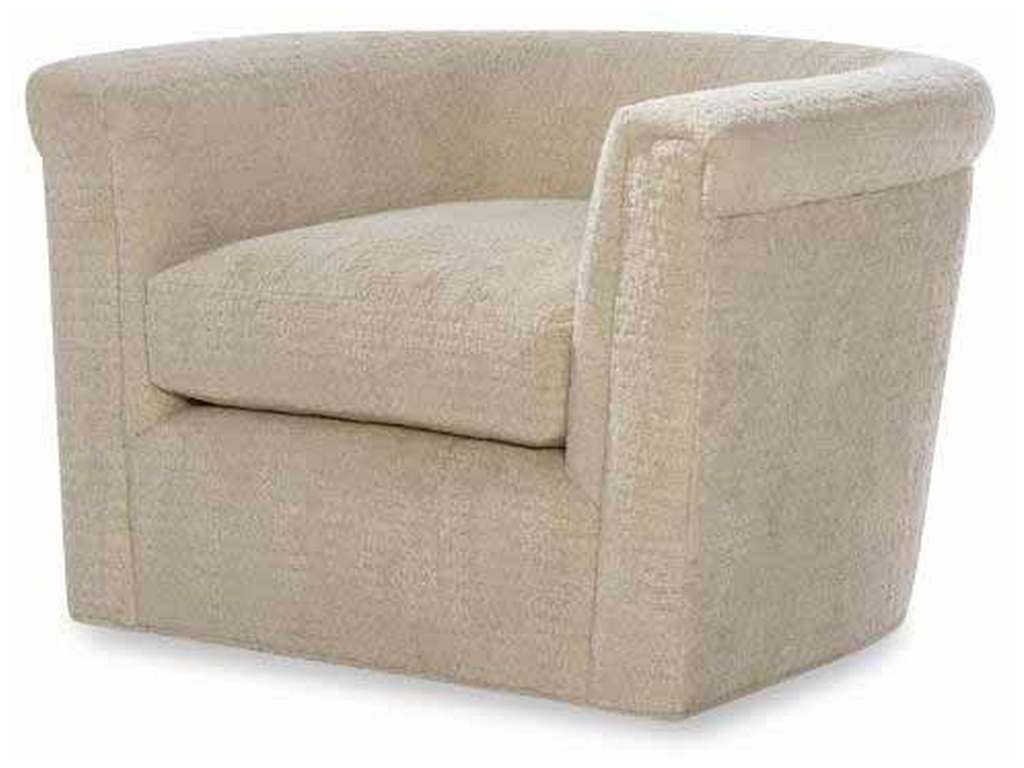 Century 11-2149S Carrier and Company Uph Cheshire Swivel Chair