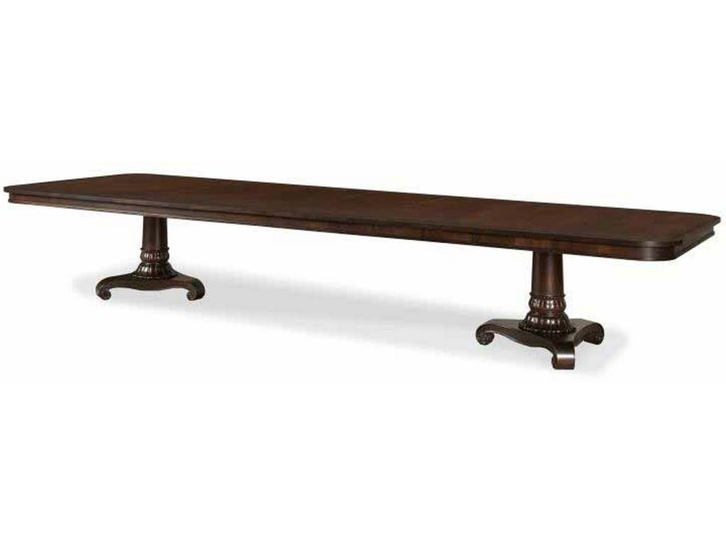 Century 30H-304 Wellington Court Double Ped Dining Table