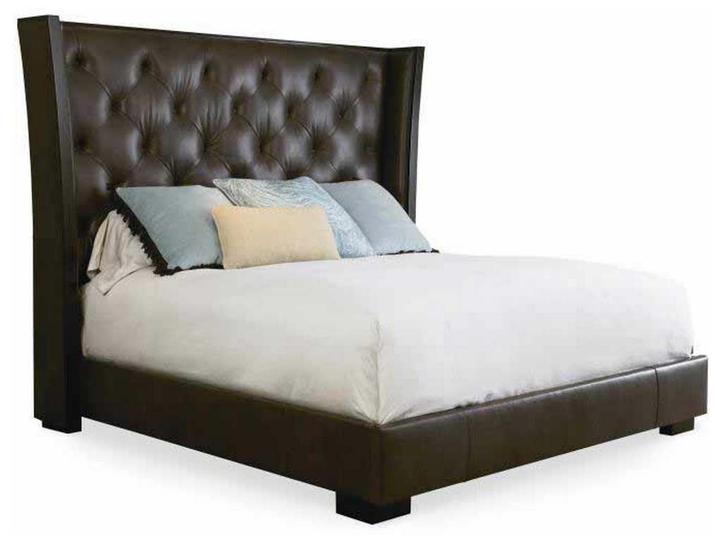 Century 709-127 Mesa Crescent Bed With Tufted Uph Headboard
