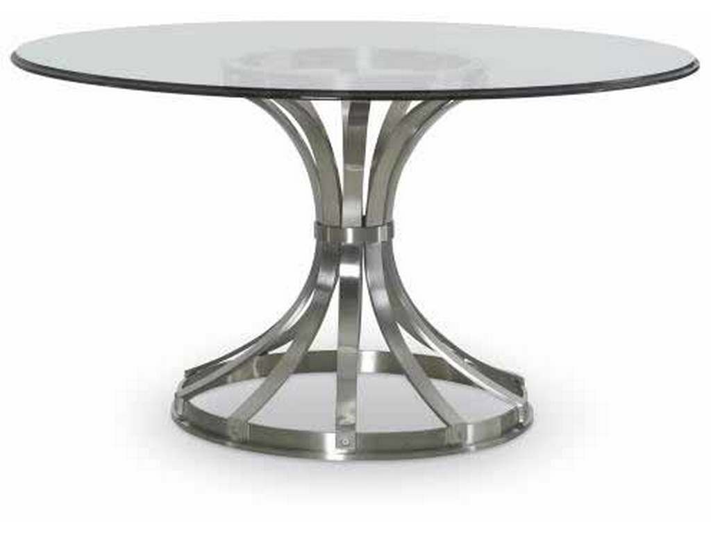 Century 78E-804B Details Dining Metal Dining Table Base For Glass Top