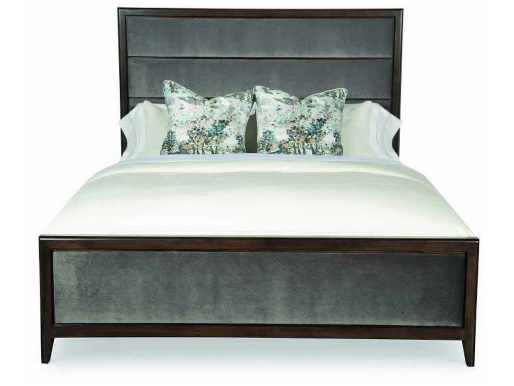Century C69-126 Aria Bed with Upholstered Headboard and Footboard