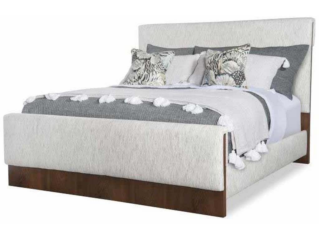 Century C79-166 Carrier and Company Case Woodbury Upholstered Bed