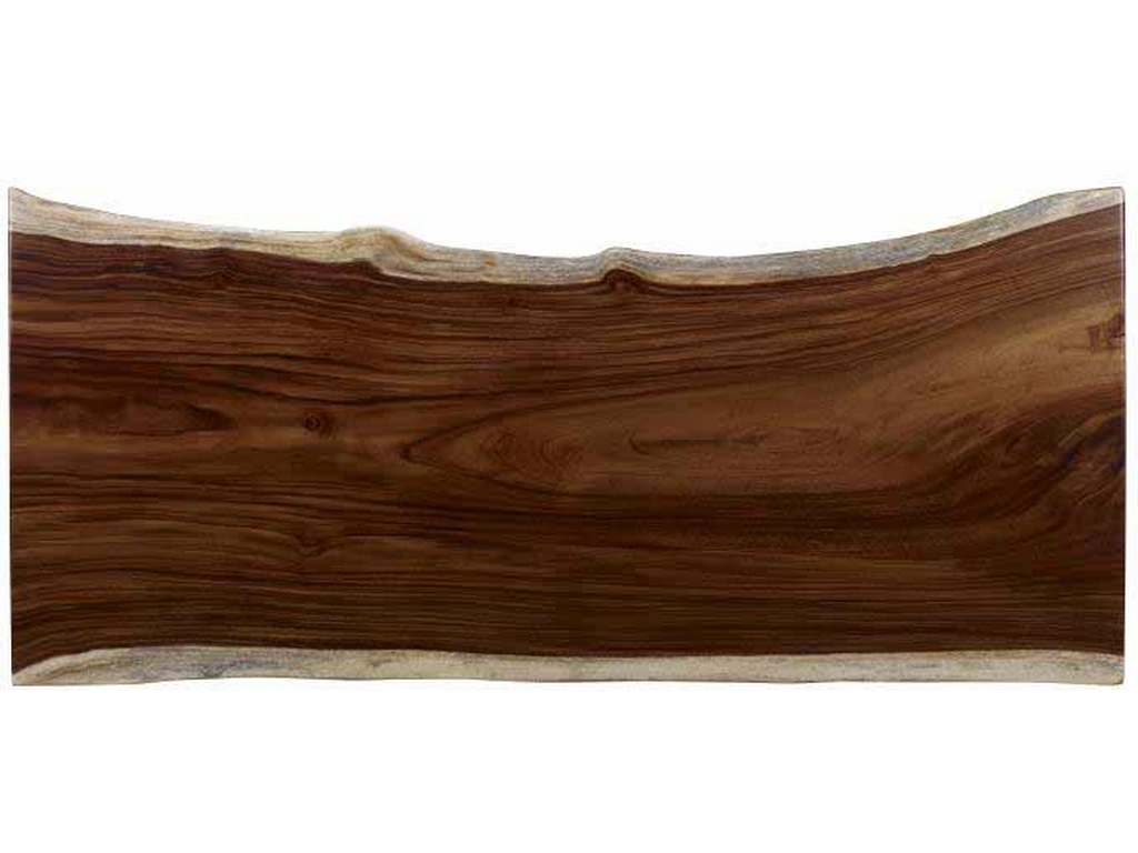Century CR9-1-108-G Details Live Edge 108 inch Guanacaste Slab Dining Table Top Only