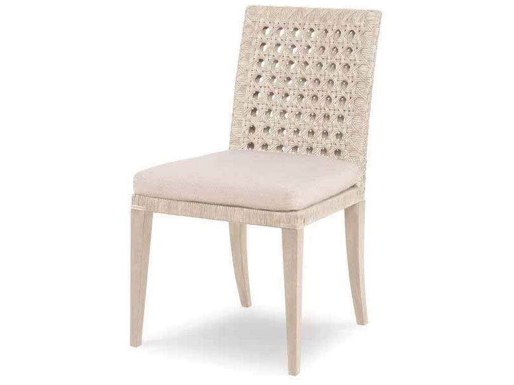 Century CT4001S-PN-FL Curate Litchfield Side Chair Peninsula Flax