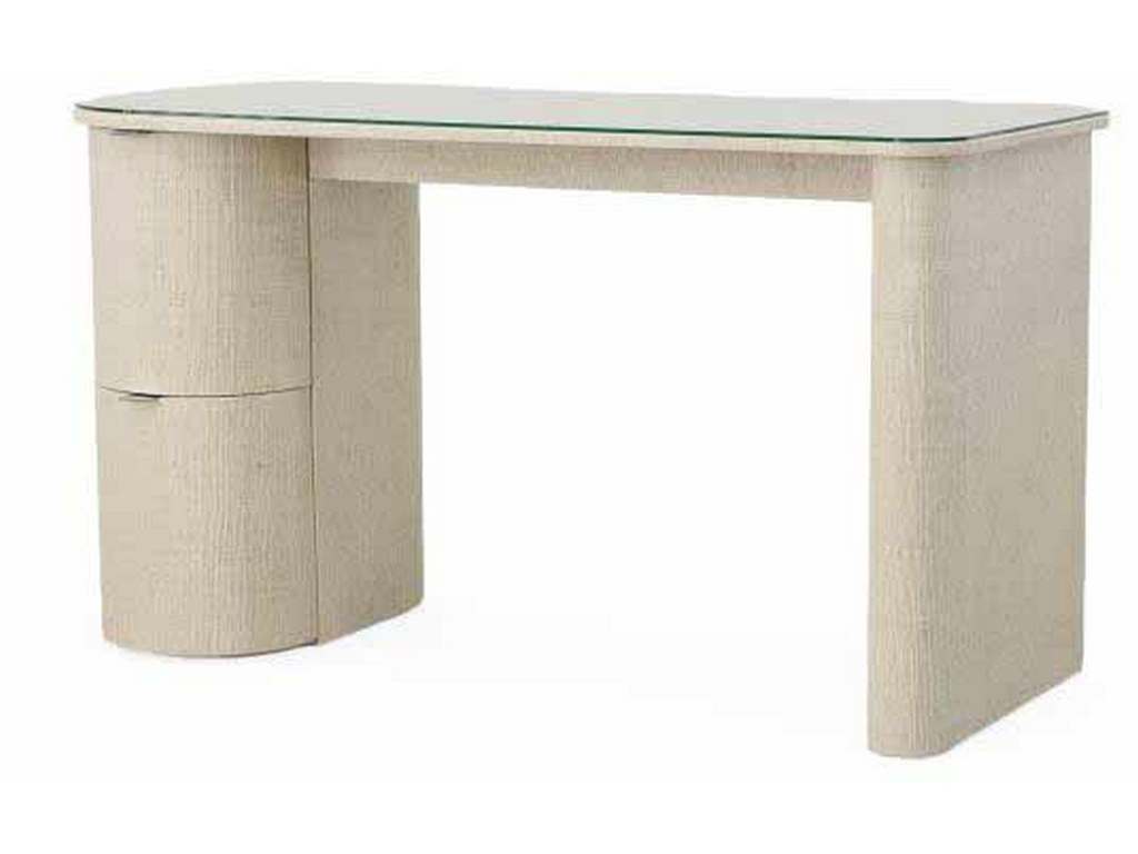 Century CT6033 Curate Micco Desk With Glass Top