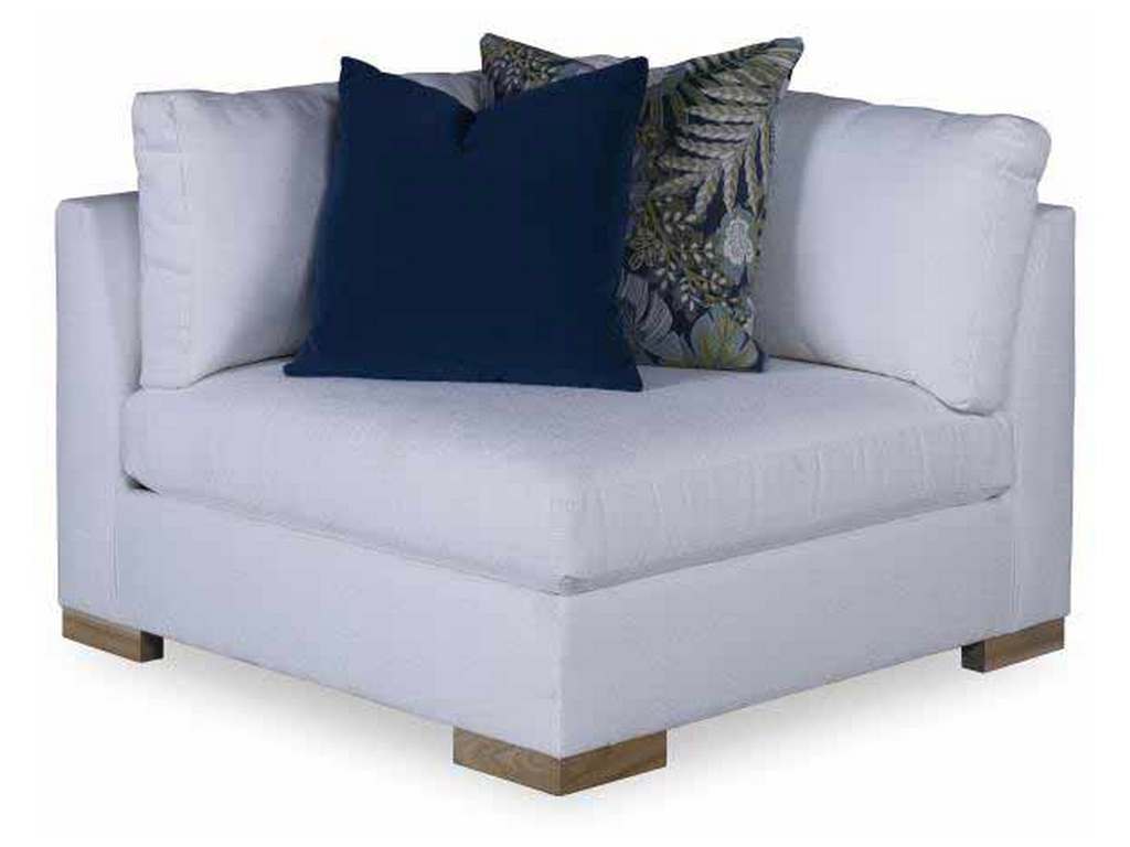 Century D13-7100-21 Outdoor Upholstery Great Room Outdoor Corner Chair