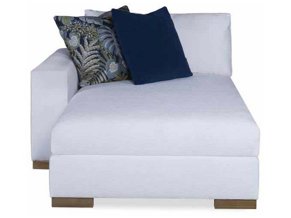Century D13-7100-81X Outdoor Upholstery Great Room Outdoor Laf Double Chaise