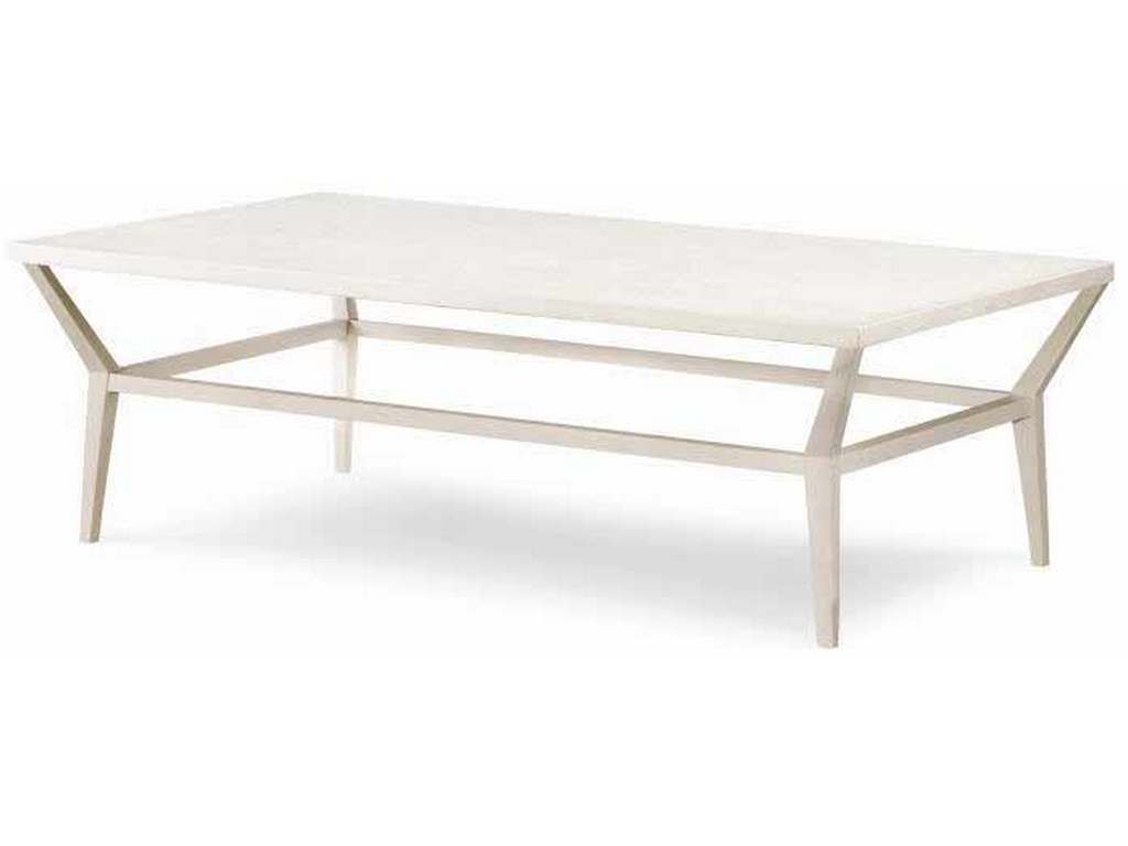 Century I39-606M Windsor Smith Drift Cocktail Table With Scagliola Top