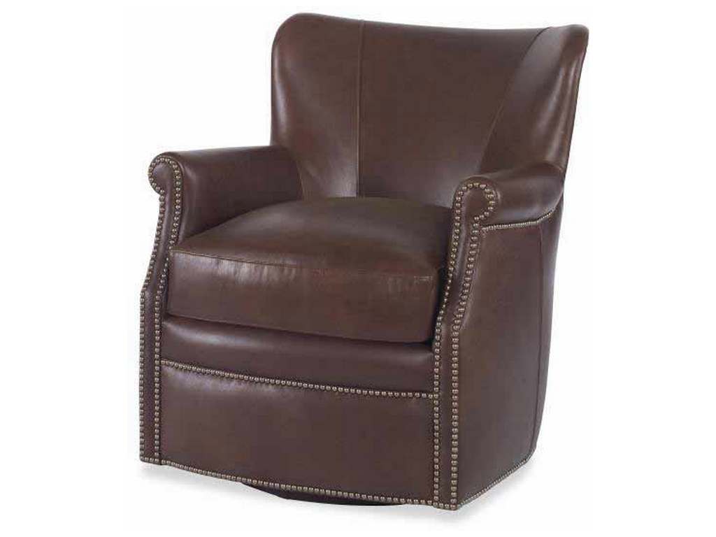 Century PLR-10108-UMBER Century Trading Company Prairie Swivel Chair
