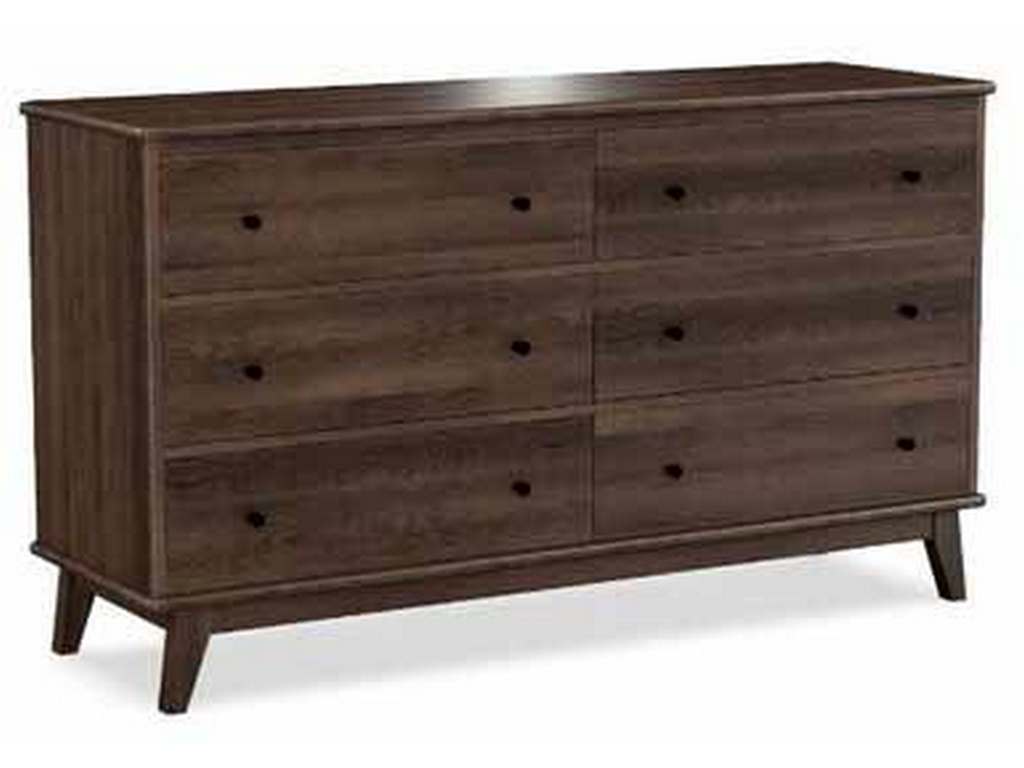 Durham 226-176 Gentry 6 Drawer Dresser