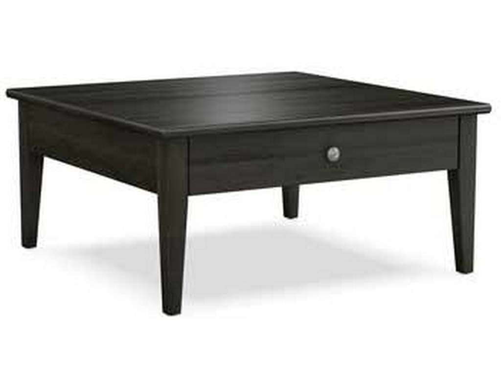 Durham 905-504D Solid Accents 38 inch Square Cocktail Table with Drawer